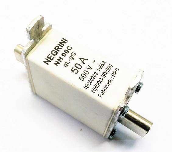 Fusível Nh-00c Gl/gg 100ka 500vca 50a