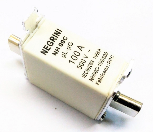 Fusivel Nh 00 100a 500v Retard Nh00c100/500 Negrini