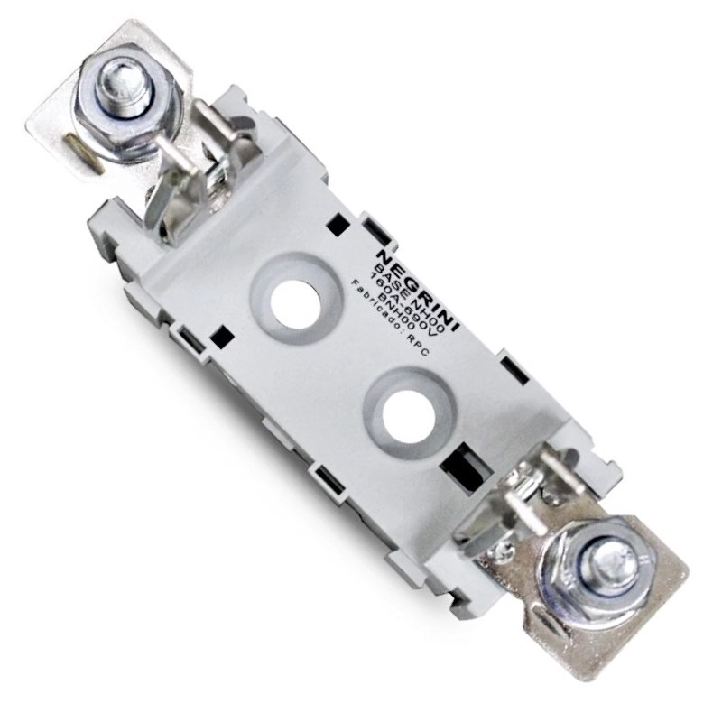 Base Para Fusível Nh-00 Unipolar Até 160a