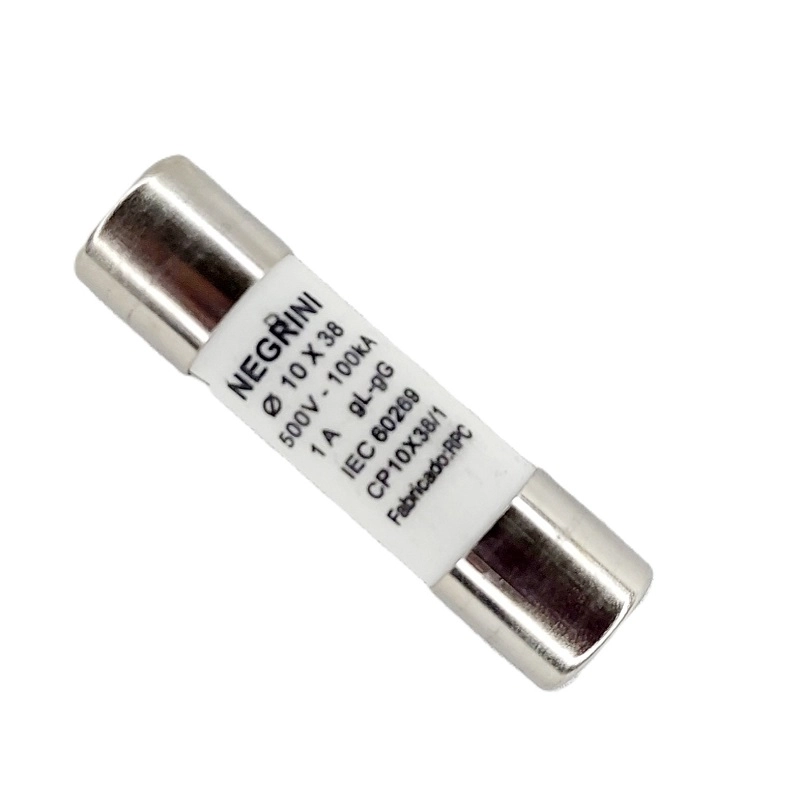 Fusível Cartucho Porcelana 10x38 Mm Gl/gg 500vac 1a 10 Peças