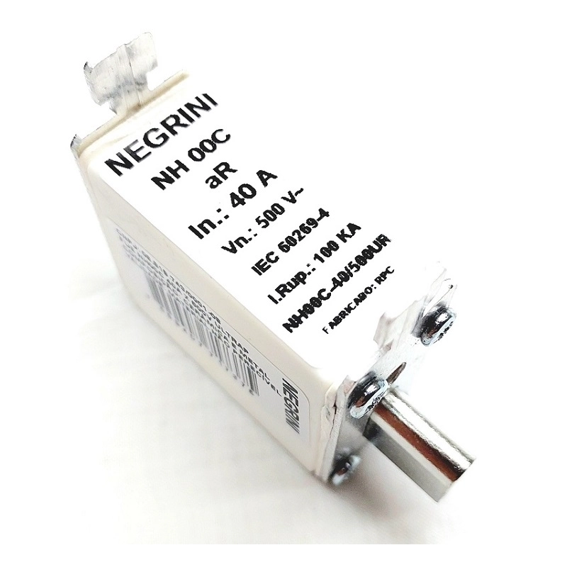 Fusível Nh-00 Ar Ultra Rápido 500 Vca 40a