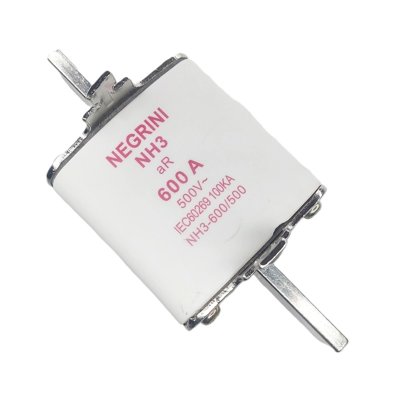 Fusível Nh-3 600a aR Ultra Rápido 500vca 100ka