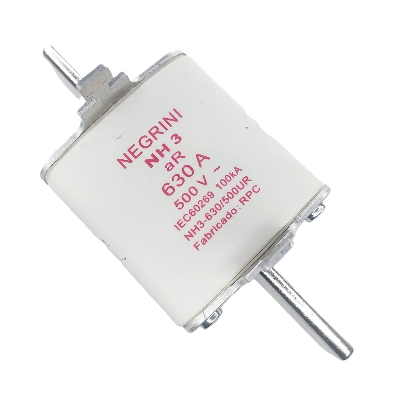 Fusível Nh-3 630A aR Ultra Rápido 500vca 100ka