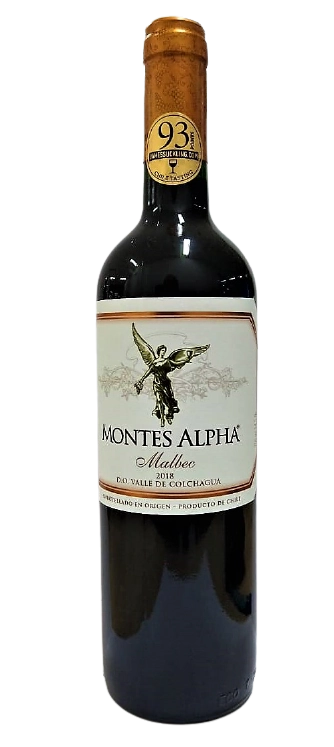 Vinho Chil.montes Alpha 750ml Malbec