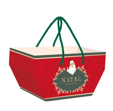 Cesta C.alca Noel Vitor 25x15x14 13005884 Cromus