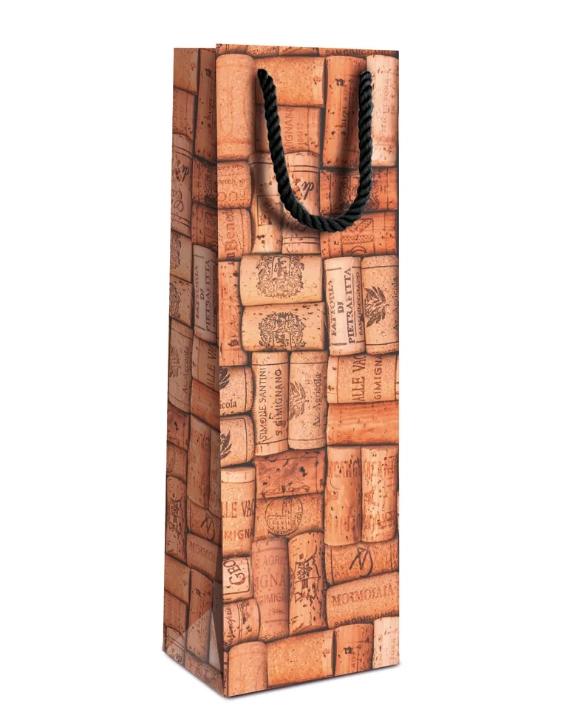Sacola Premium Stopper Garrafa 11,5x8x35 Un Cromus