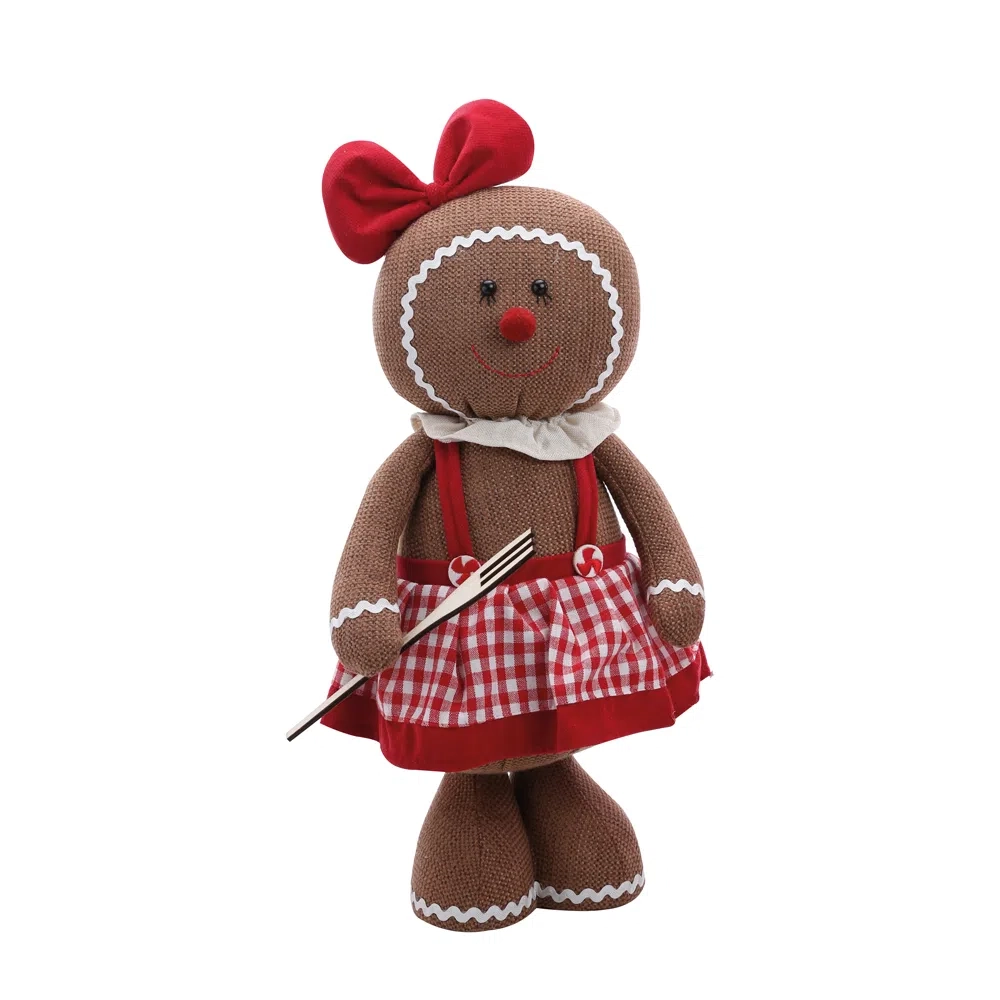 Boneco Gingerbread Colher Clr 45cm 1104611 Cromus