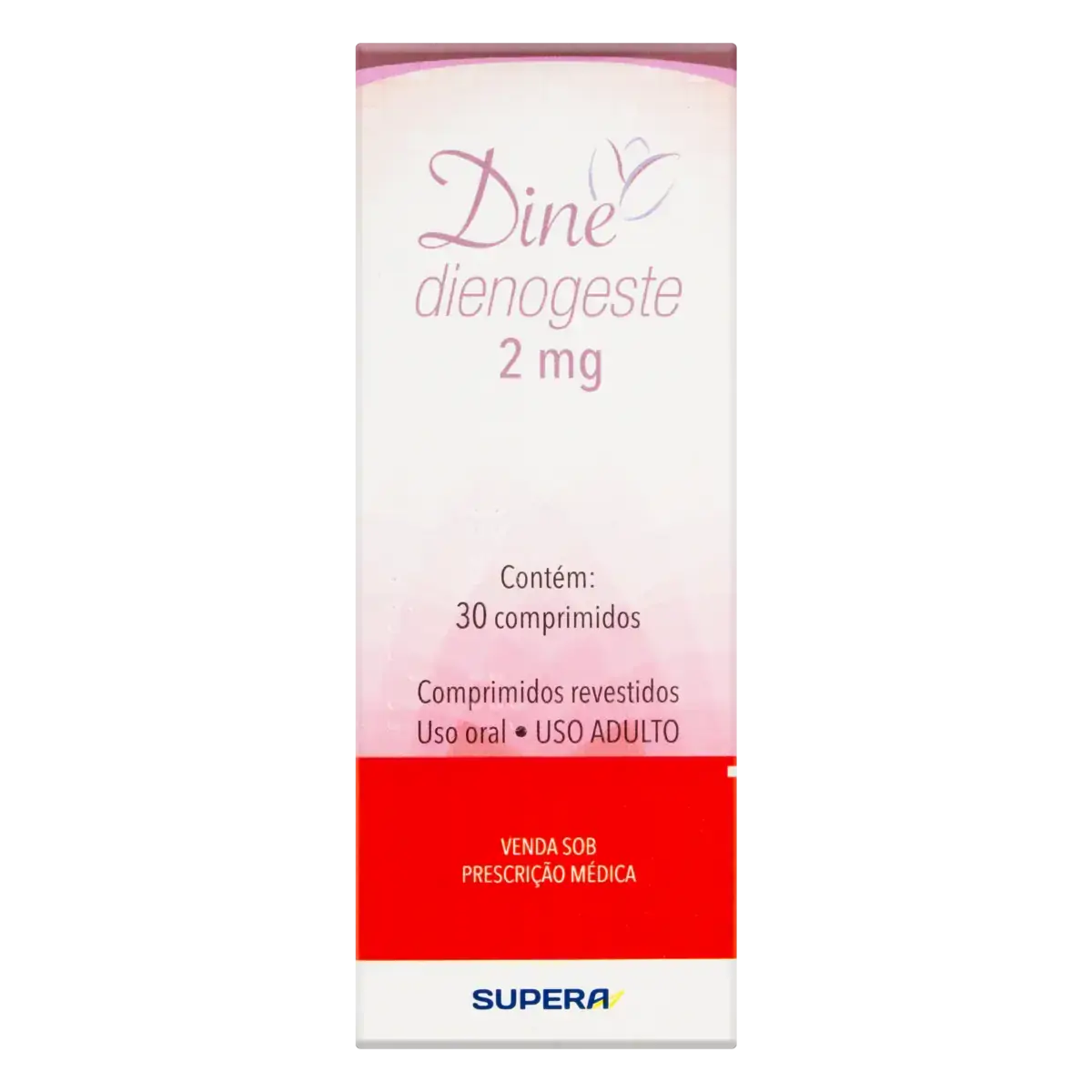 Dine 2mg Supera Caixa 30 Comprimidos Revestidos