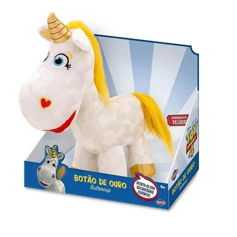 Unicornio Botao Ouro Toyng