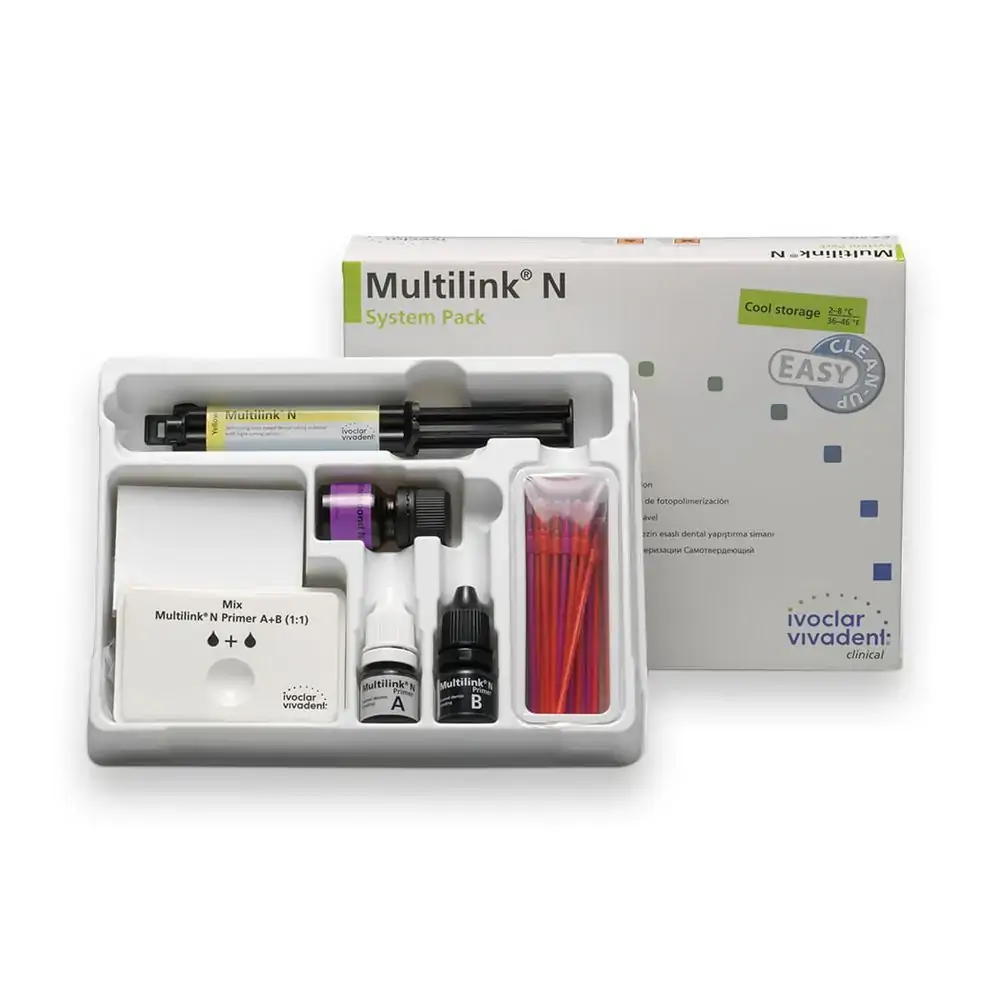 Cimento Resinoso Auto Multilink N System Pack - Ivoclar Vivadent - 26.1208