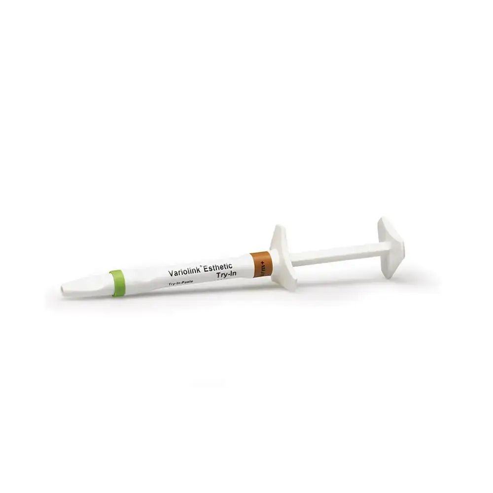 Variolink Esthetic Try com 1 seringa 1,7g - Ivoclar - Variolink Esthetic Try Warm+ Ivoclar