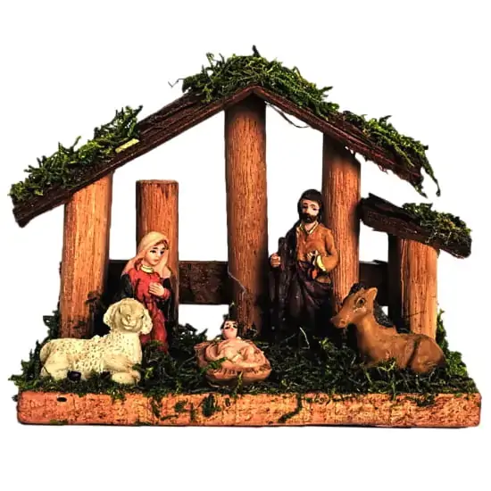 Presepio Resina C/5 12x5x9cm/xs8060/rio Master