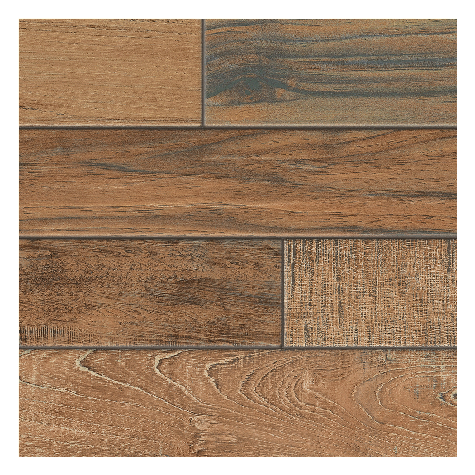 Piso Cerâmico Amadeirado Brilhante Borda Arredondada Interno 50x50cm Giardino MR Formigres