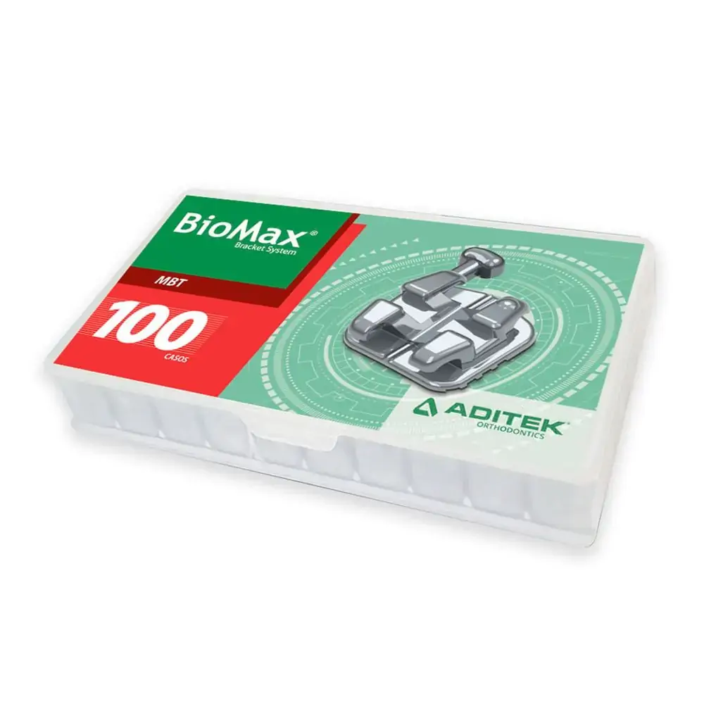 05.04.0802 Kit Bráquete Metálico MBT Biomax 022