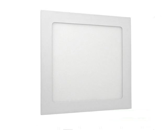 Painel Led Embutir - 6.500k - 18w - Bivolt - Ip20 - 22x22x2cm
