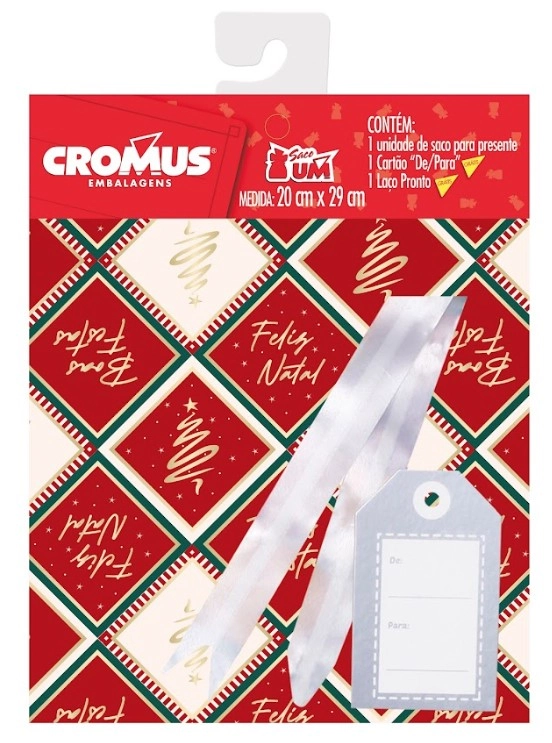 Kit Presente C.1 Unid 89x120 35082 Natal Cromus