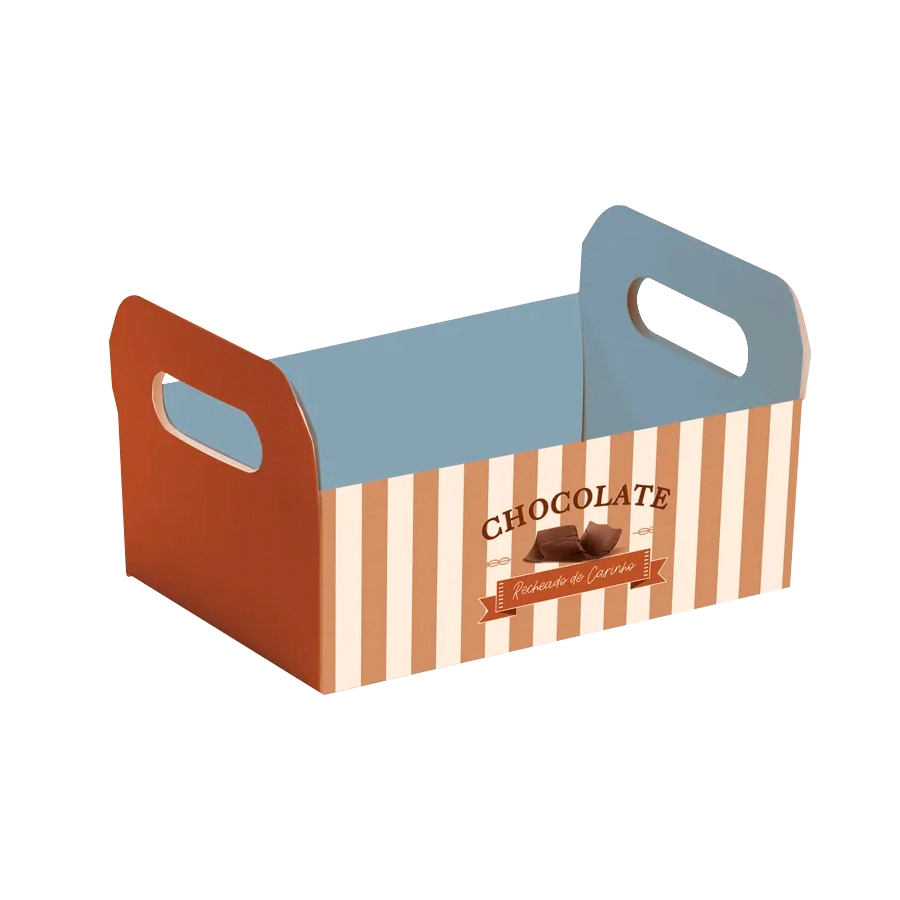 Caixote Cartao Cobert G 25x19x10cm 13006445 Cromus