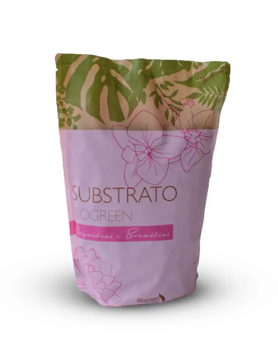 Substrato Para Orquídea E Bromélia Biogreen Embalagem 3kg