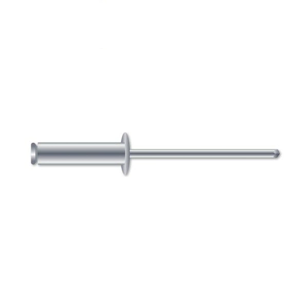 Caixa 1000 Rebites 4x16mm Branco N-316