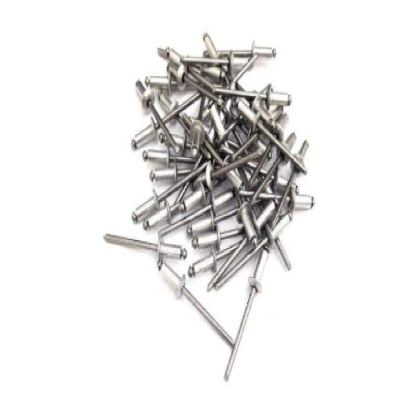Rebite Repuxo 306 3,2x6 - Aluminio Brilhante Caixa 1000 Pcs