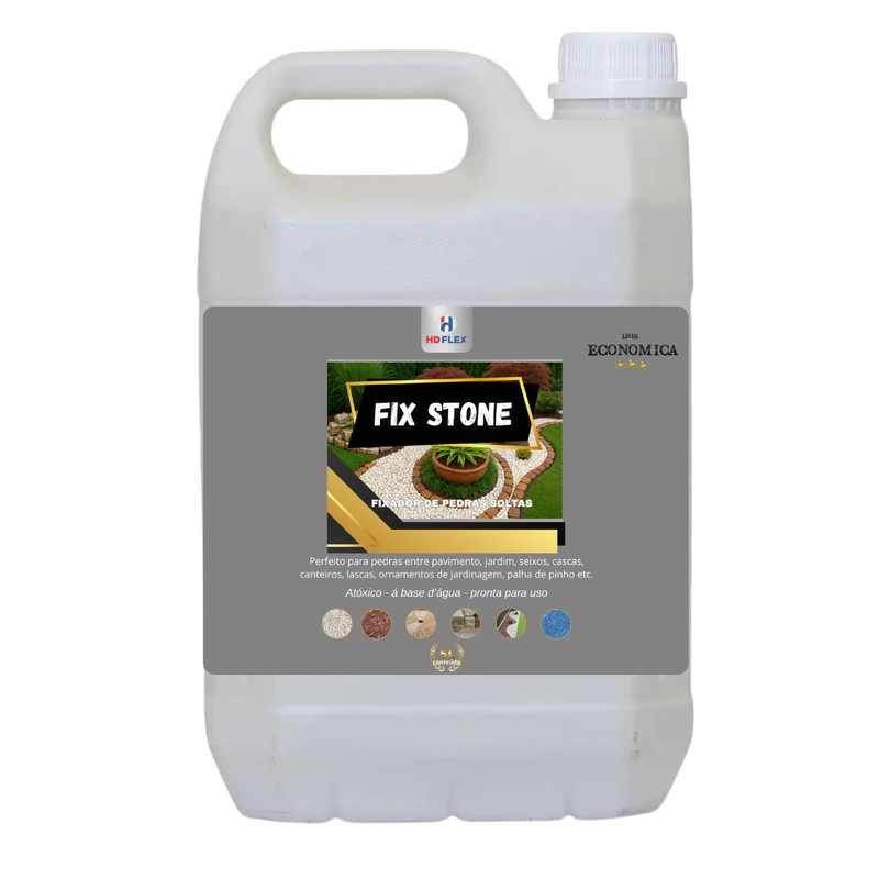 Fix Stone Econômico 5 L Hd Flex – Resina Protetora Para Granilhas E Revestimentos
