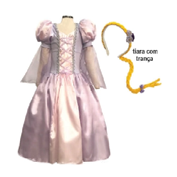 Fantasia Princesa Rapunzel C/tiara Tam. 8 Ref.163