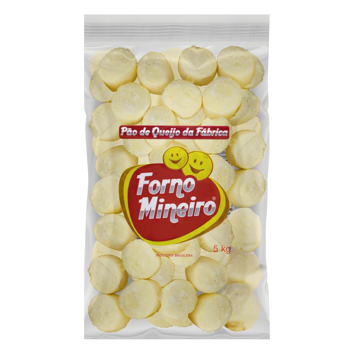 Pão De Queijo Congelado Forno Mineiro Pacote 5kg