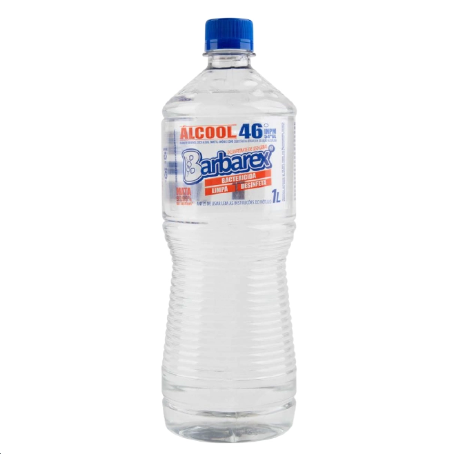álcool Líquido 46 Etílico Barbarex 1l