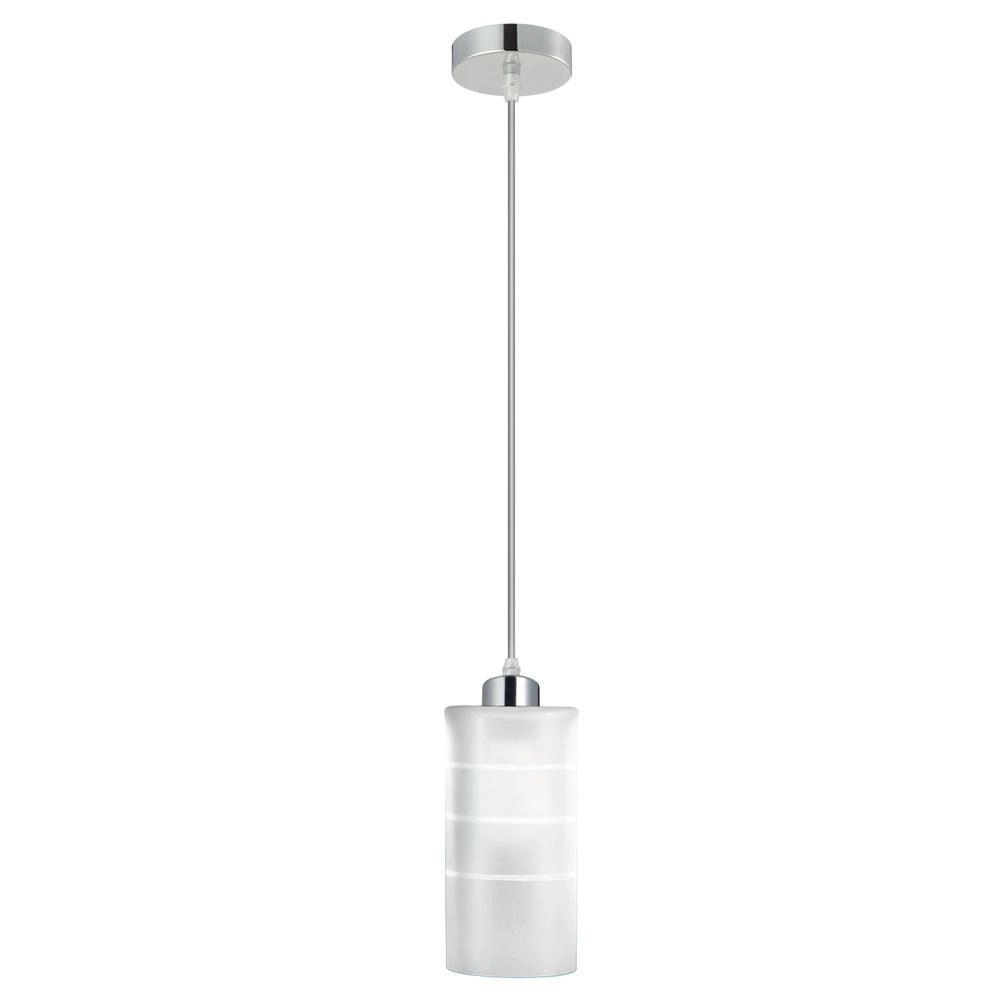 Pendente Em Vidro Para 1 Lâmpada Primus Smooth Fosco Liso