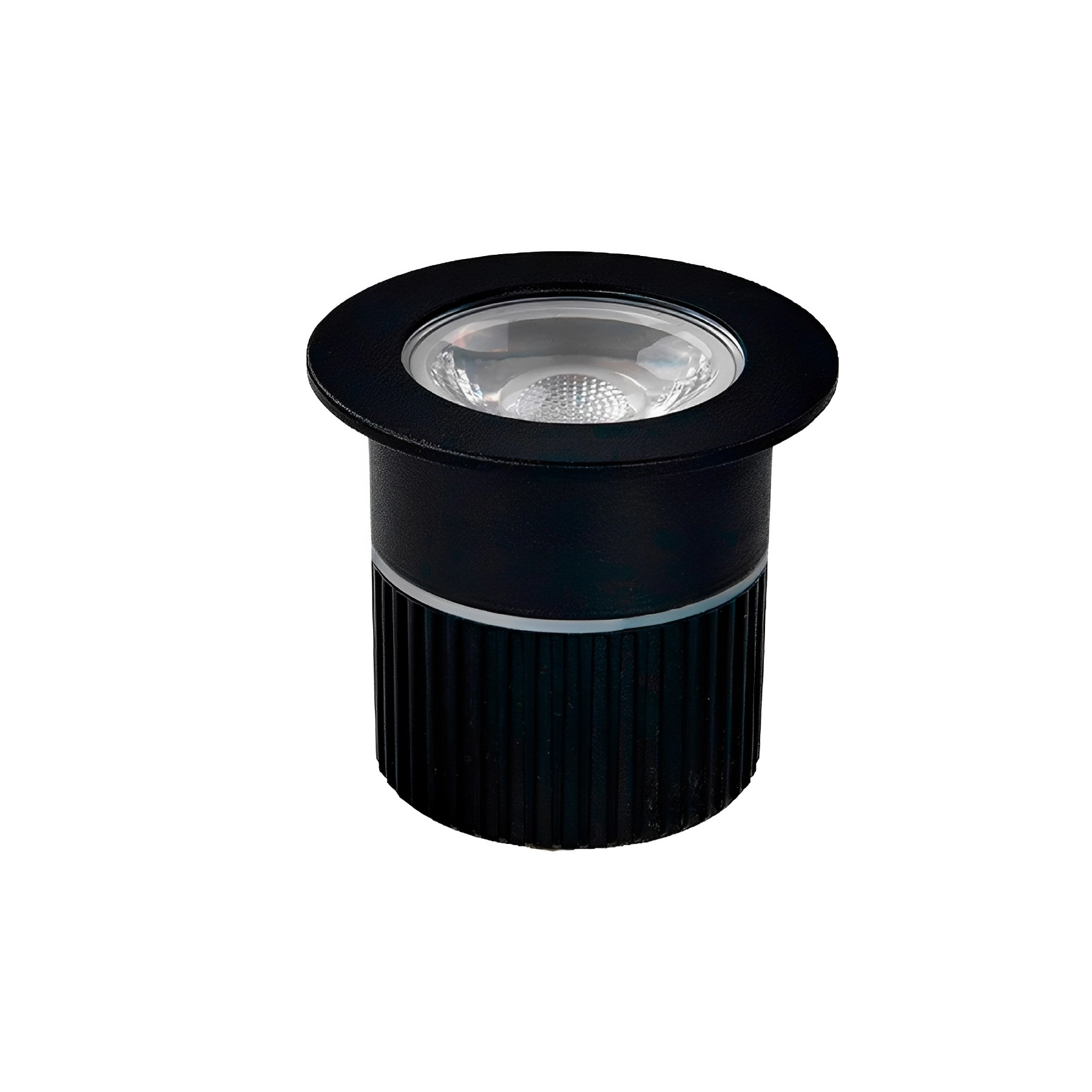 Embutido Solo LED Luz Branca Elegance 5W Aço Escovado Bivolt Avant Iluminação