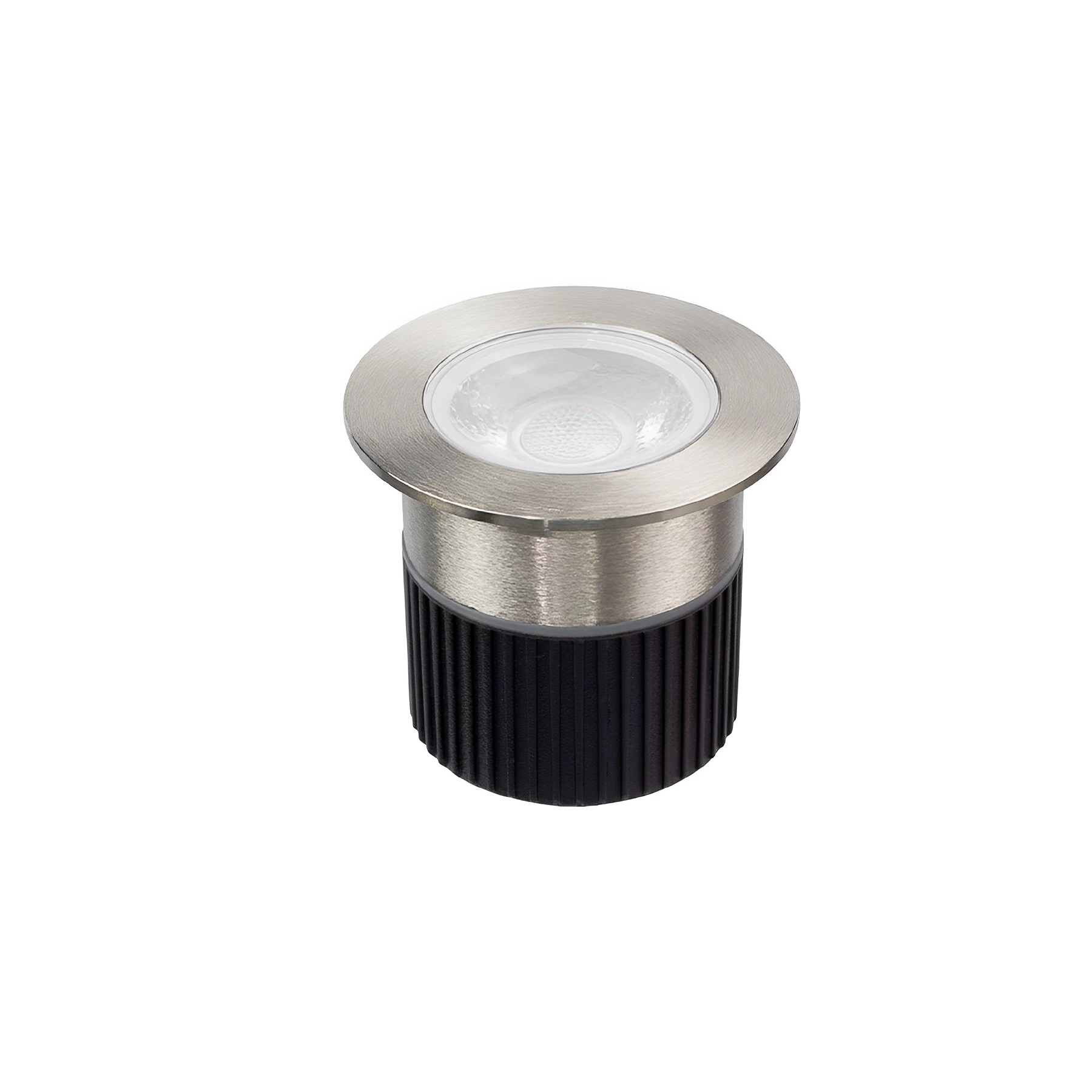 Embutido Solo LED Luz Branca Elegance 5W Aço Escovado Bivolt Avant Iluminação