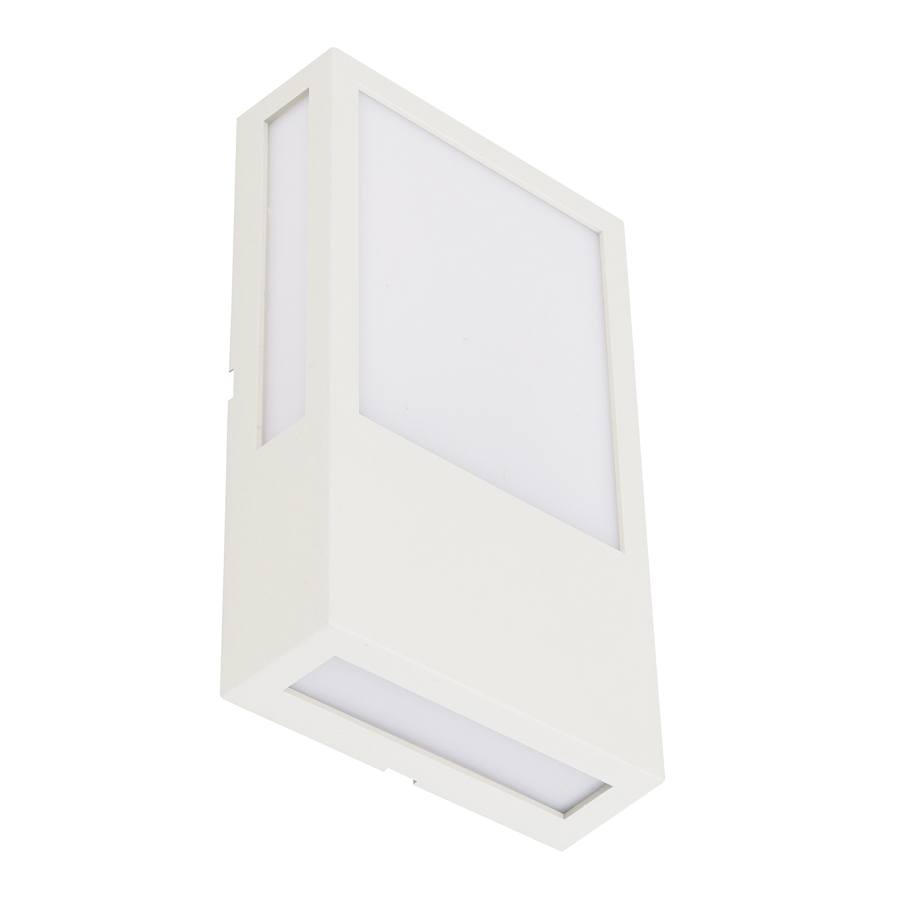Arandela de Parede Externa LED Branco IP65 Cube Avant Iluminação Branca Bivolt