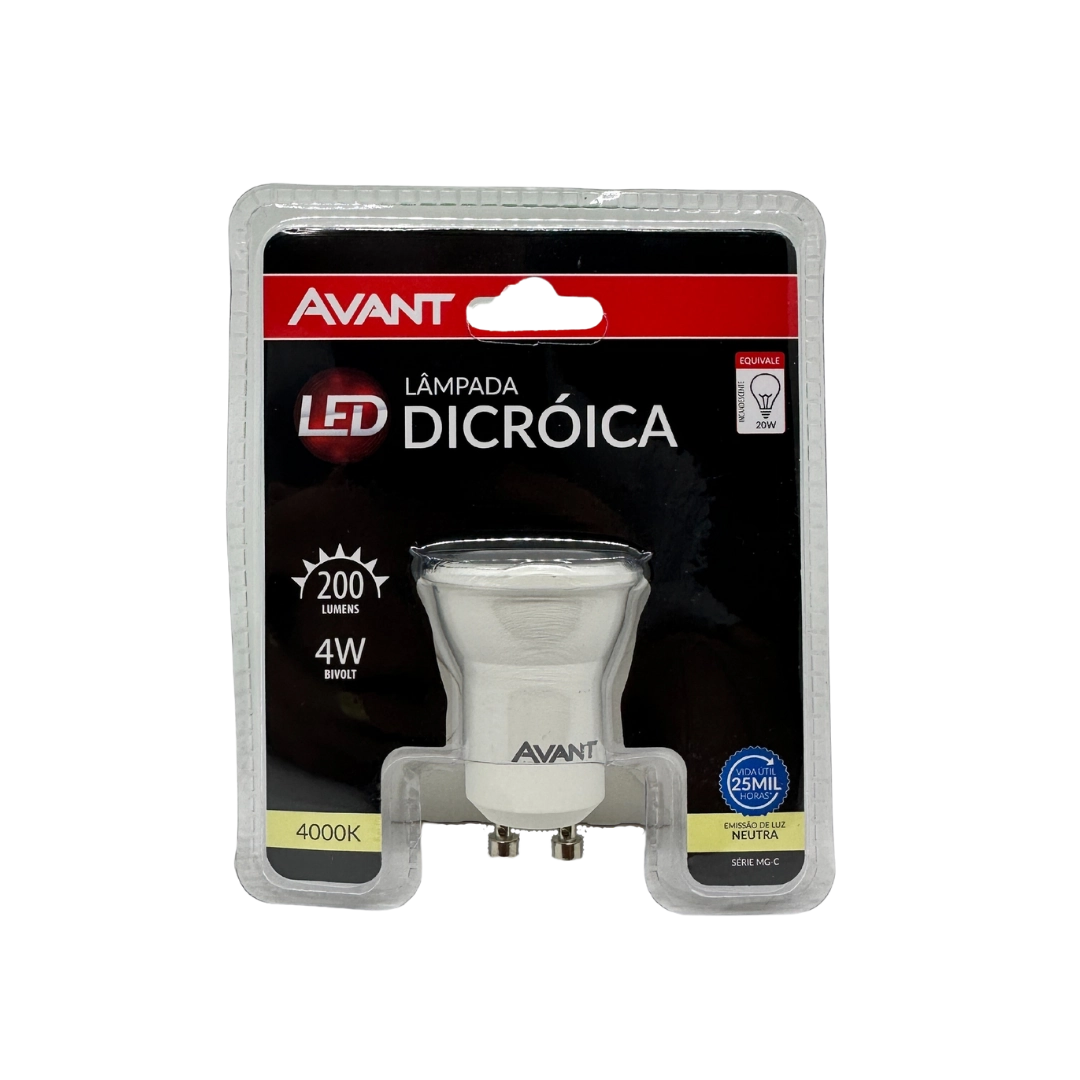 Lâmpada Led Dicróica Mr11 4w Neutro 4000k