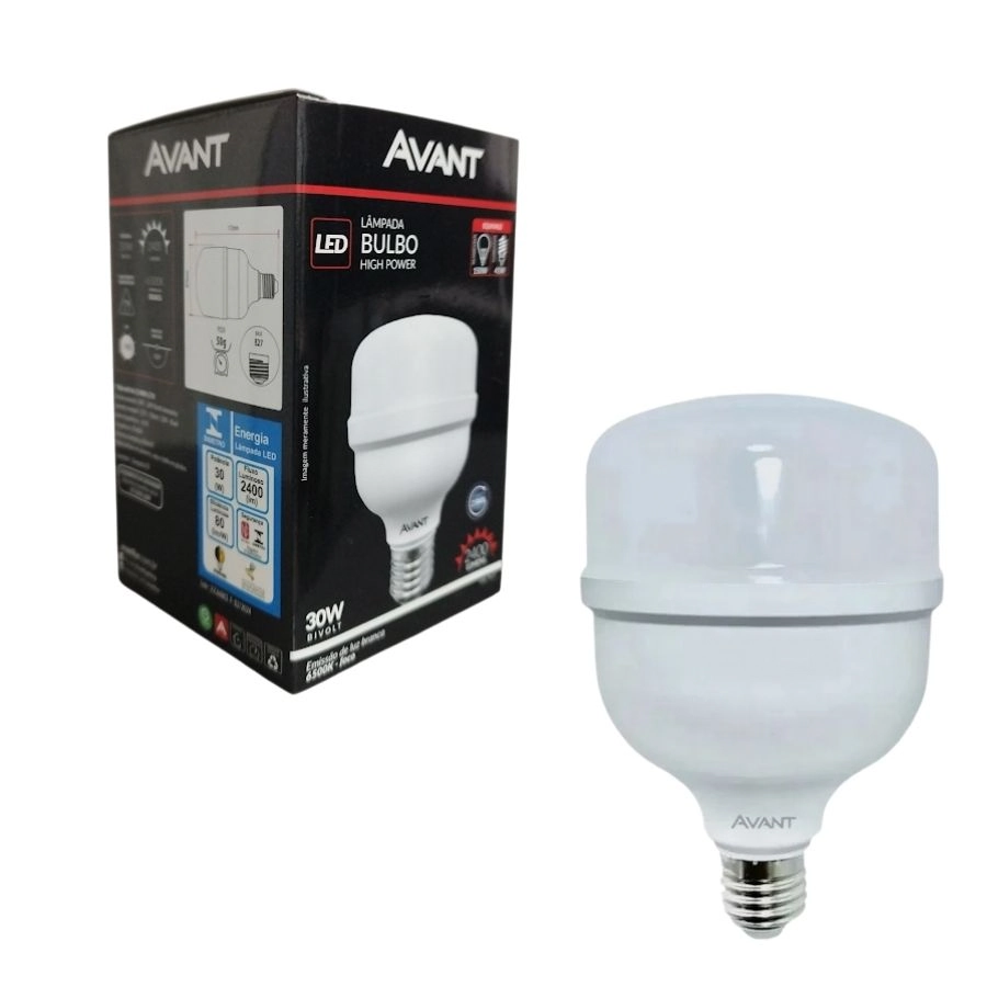 Lampada Led Avant Bca 6,5k 30w