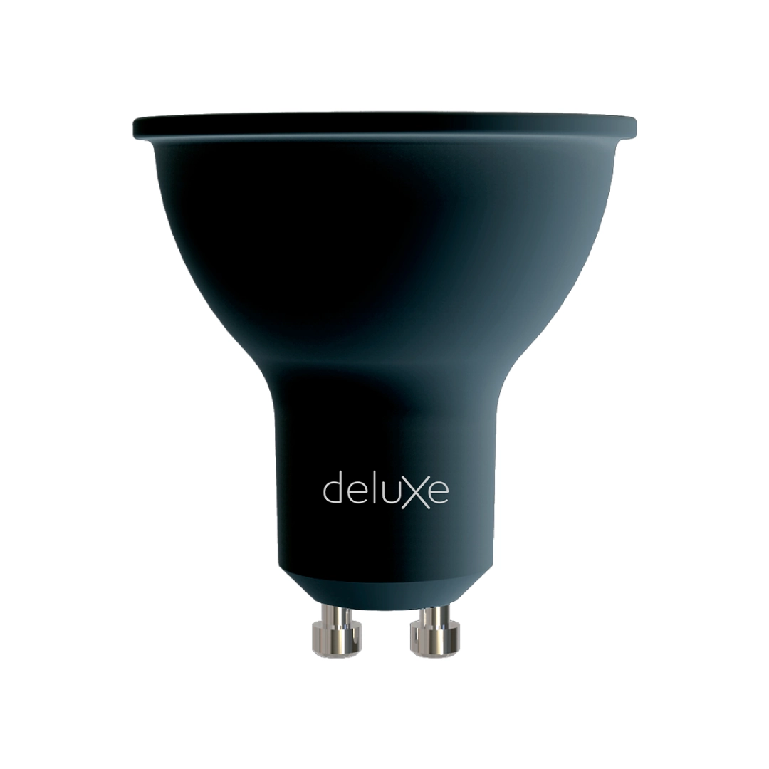 Lâmpada Led Dicróica Mr16 4,8w Preto Fosco Neutro 4000k