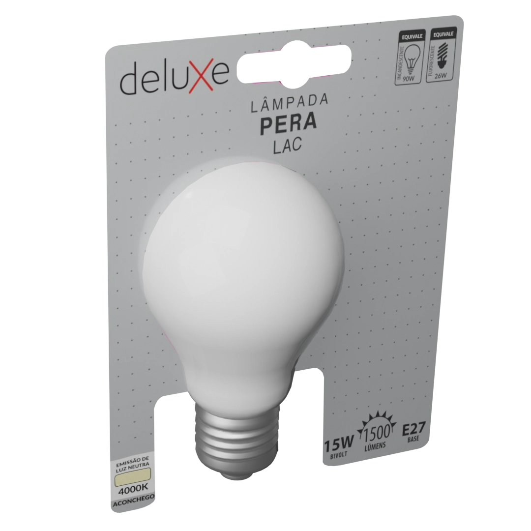 Lâmpada Led Pêra Filamento 15w Neutro 4000k