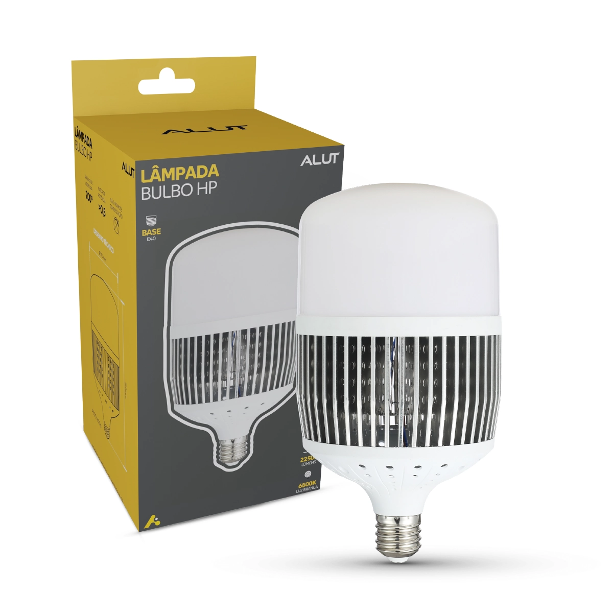 Lampada Led Bulbo Hp 300w 6500k Branco Frio Bivolt E40 Cod: Alut000106 Alut By Avant