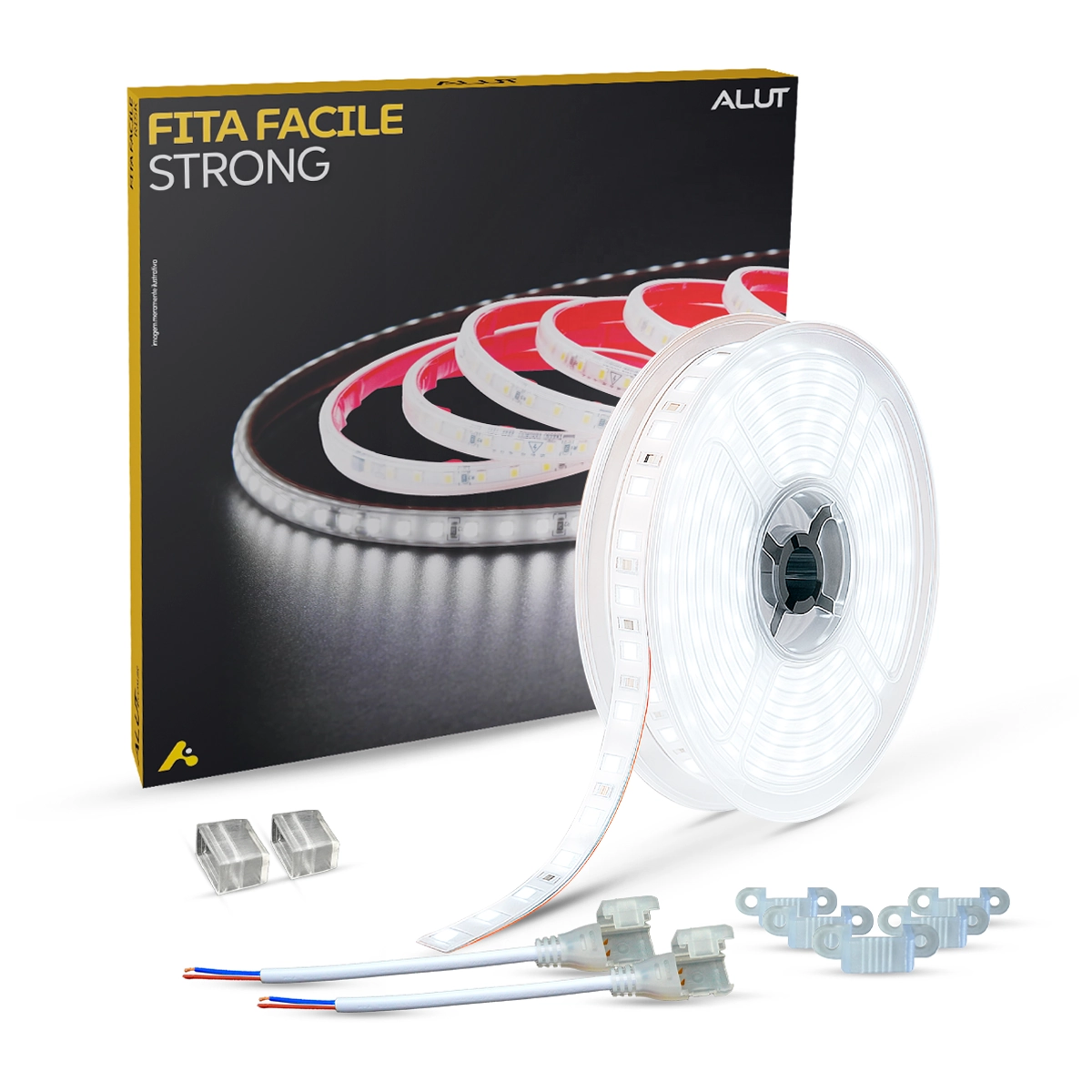 Fita Led Facile 5 Metros 7w 12w 20w 2700k/4000k/6500k Branco Quente/neutro/frio A Prova D água Alut By Avant