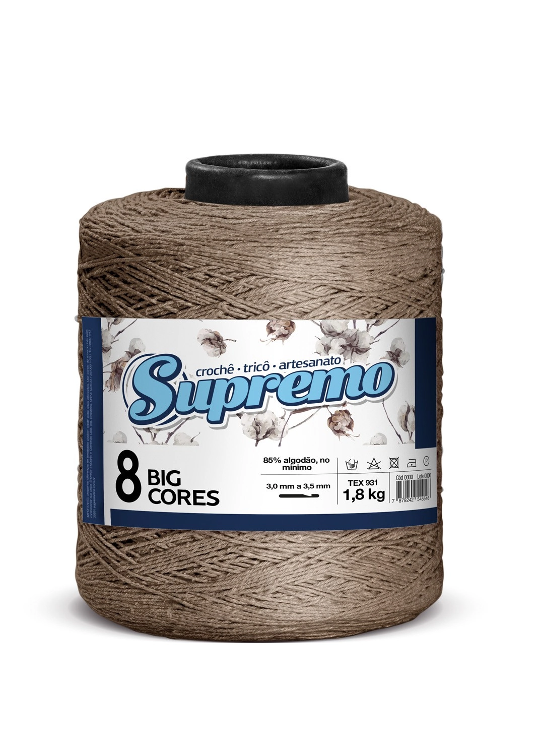 Barb Supremo Big Cores 08 Marrom Claro