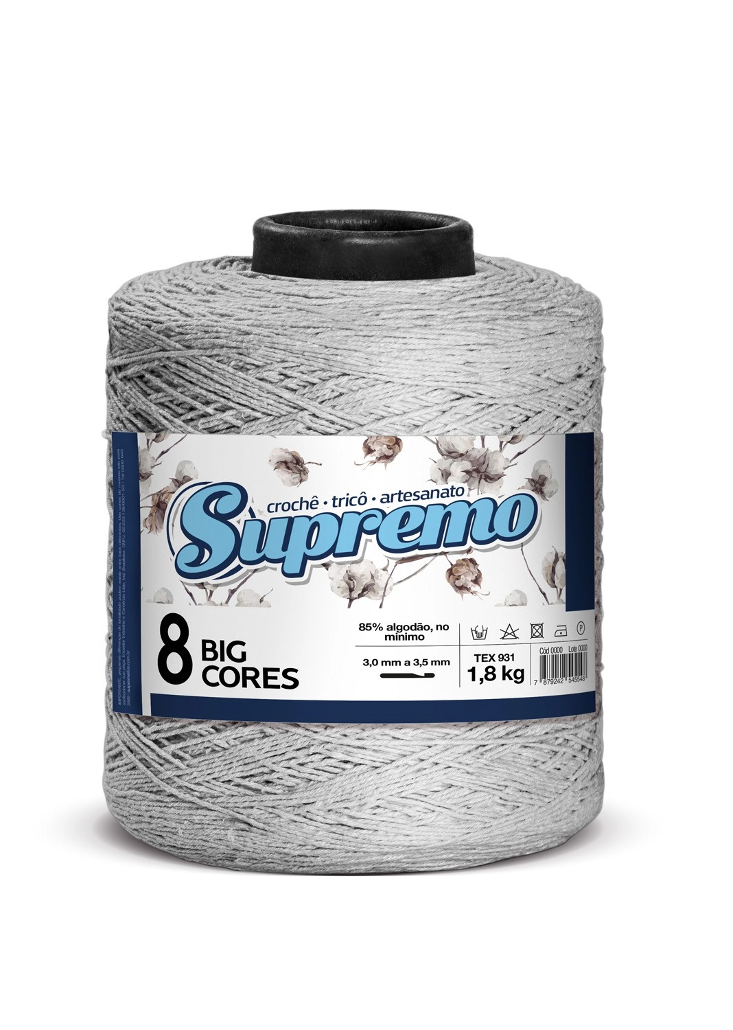 Barb Supremo Big Cores 08 Cinza