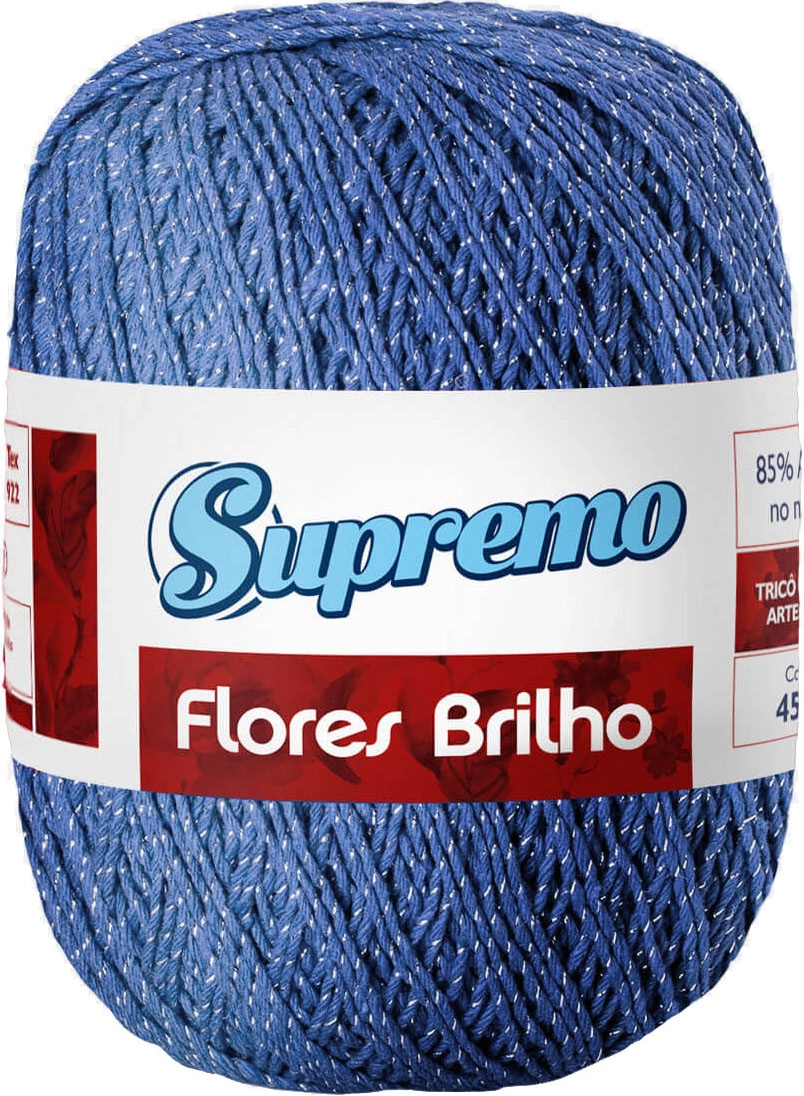 Flores Brilho Cores 400g N°6 Roxo Pra