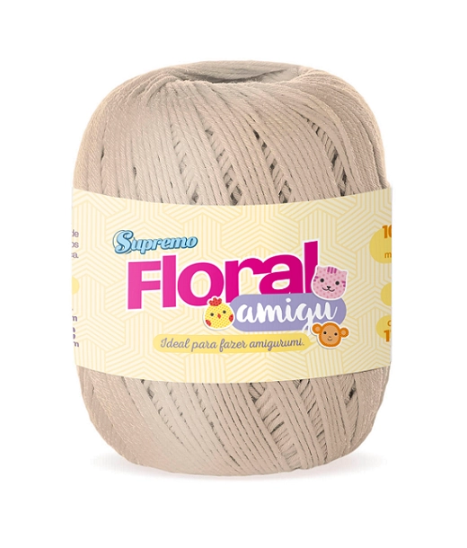 Supremo Floral Bege