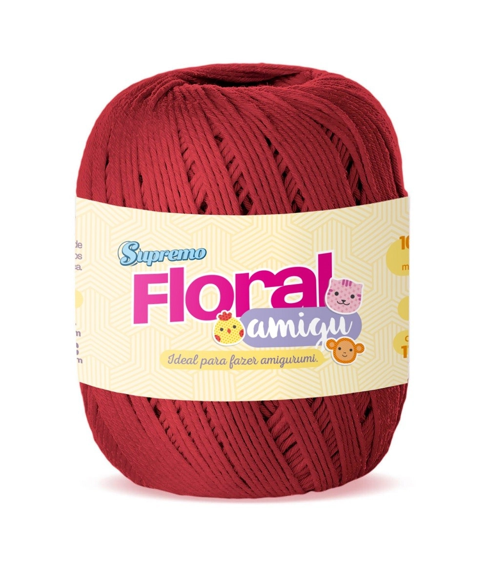Supremo Floral Vermelho