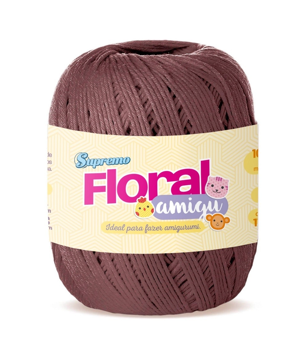 Supremo Floral Marrom