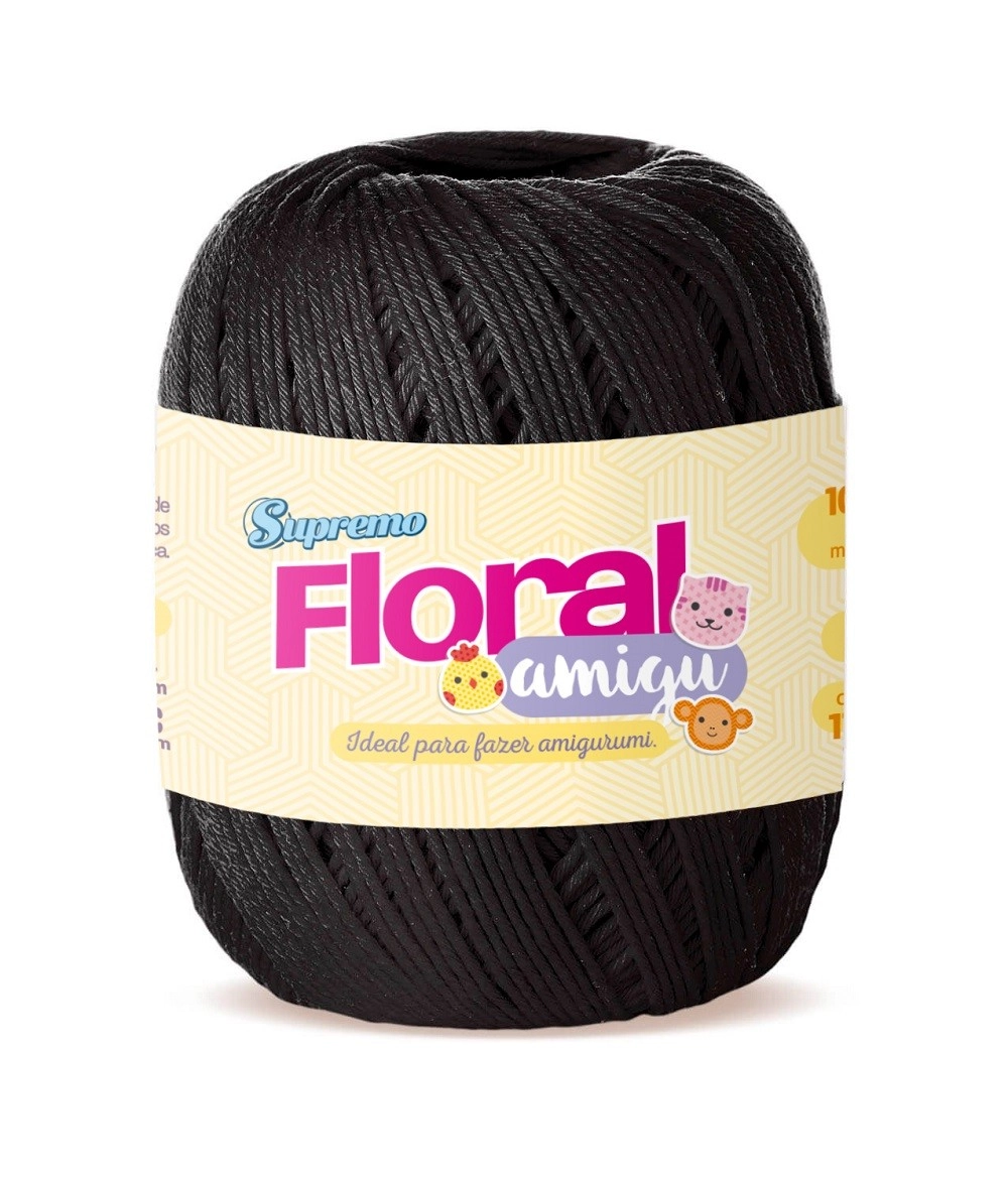 Supremo Floral Preto