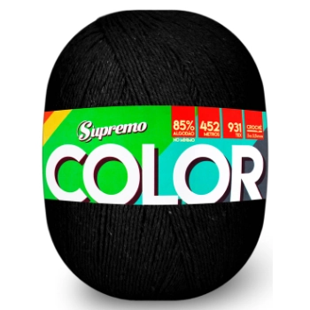 Supremo Cores 400g Preto