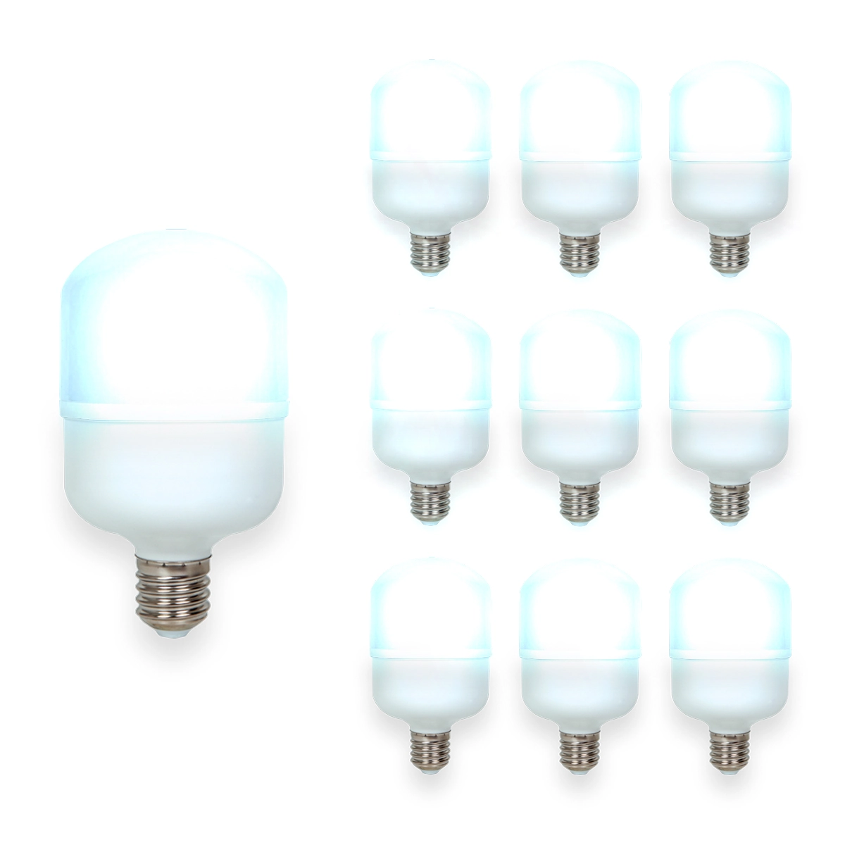Kit 10 Lampada Led Bulbo Hp 200w 6500k Branco Frio Bivolt E27 Cod: Alut000105-10 Alut By Avant