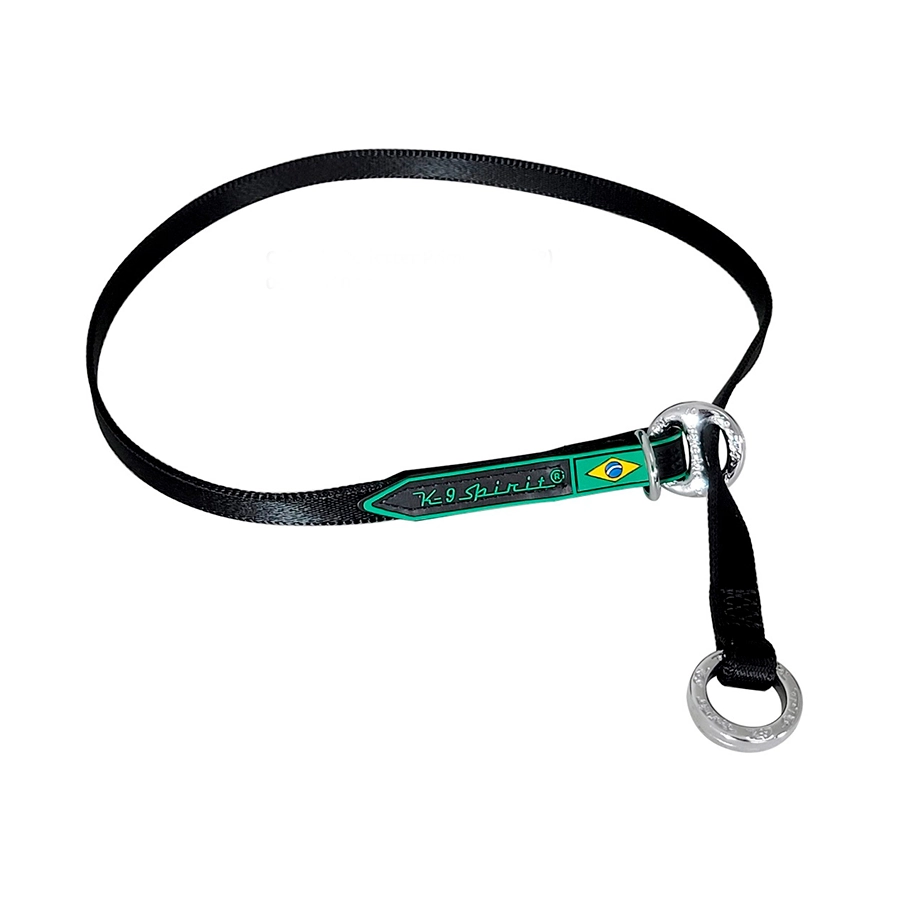 Colar De Poliester Prime K 9 Spirit Gg Preto 60 Cm