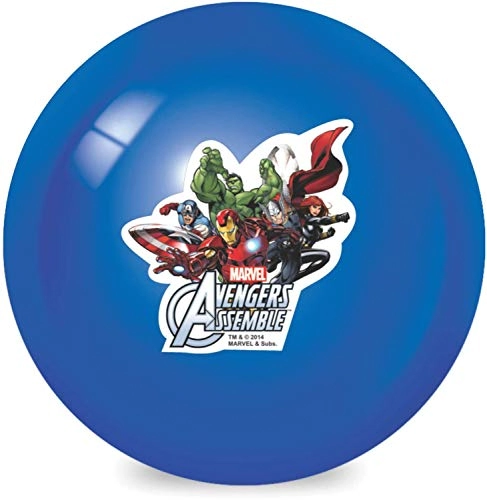 Bola De Vinil Avengers Plástico Azul Lider