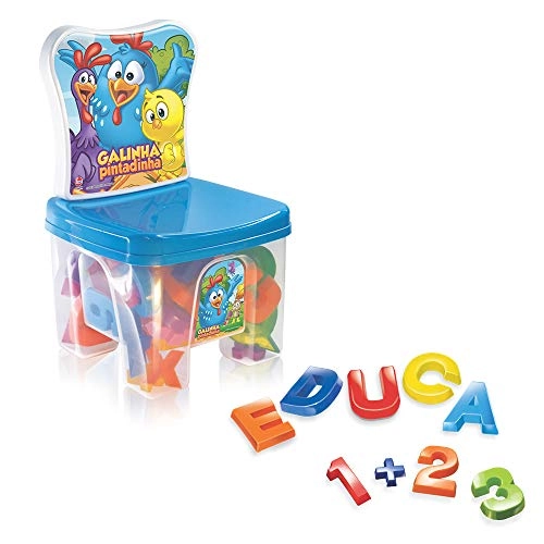 Cadeira Educa Kids Galinha Pintadinha 1u